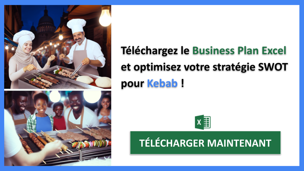 Analyse SWOT pour Kebab : Guide Pratique pour Créer et Développer son Activité 8 Exemple Business Plan pour Kebab - Analyse SWOT Kebab- CTA3