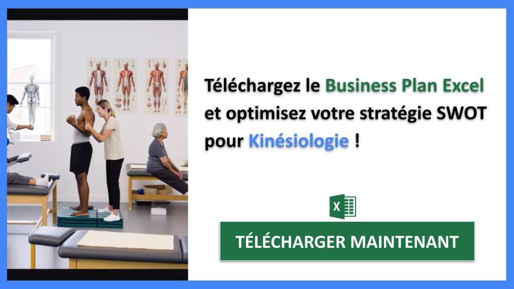 Exemple Business Plan pour Kinésiologie - Analyse SWOT Kinésiologie- CTA3