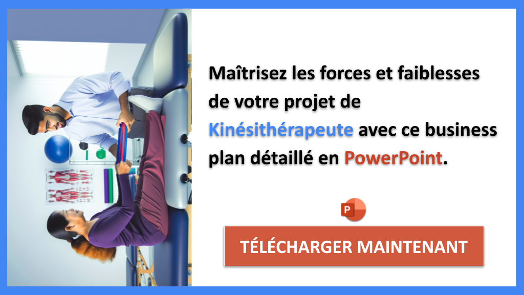 Exemple Business Plan pour Kinésithérapeute - Analyse SWOT Kinésithérapeute- CTA2