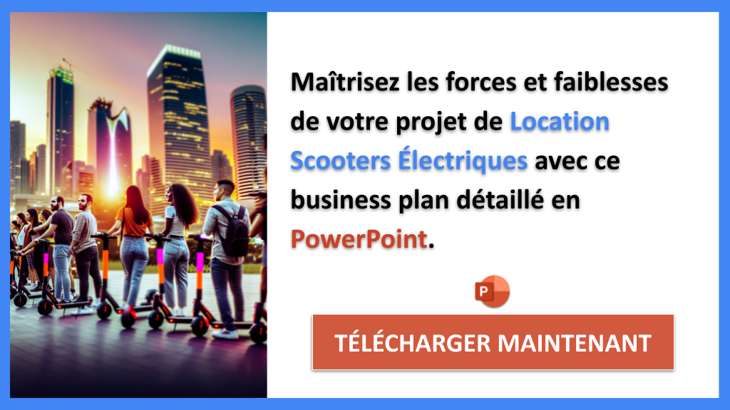 Exemple Business Plan pour Location Scooters Électriques - Analyse SWOT Location Scooters Électriques- CTA2