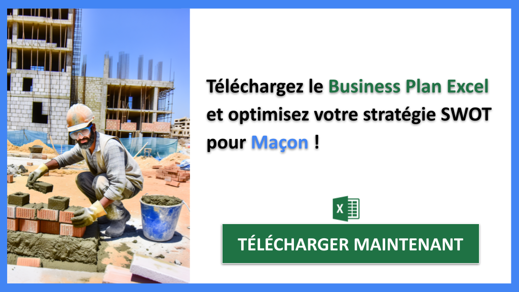 Exemple Business Plan pour Maçon - Analyse SWOT Maçon- CTA3
