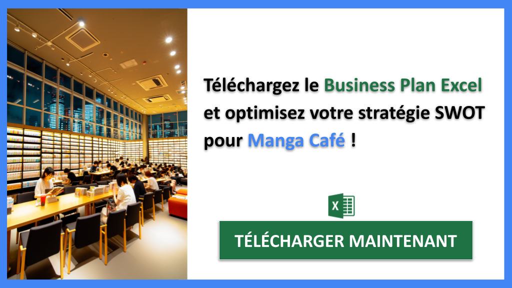 Exemple Business Plan pour Manga Café - Analyse SWOT Manga Café- CTA3