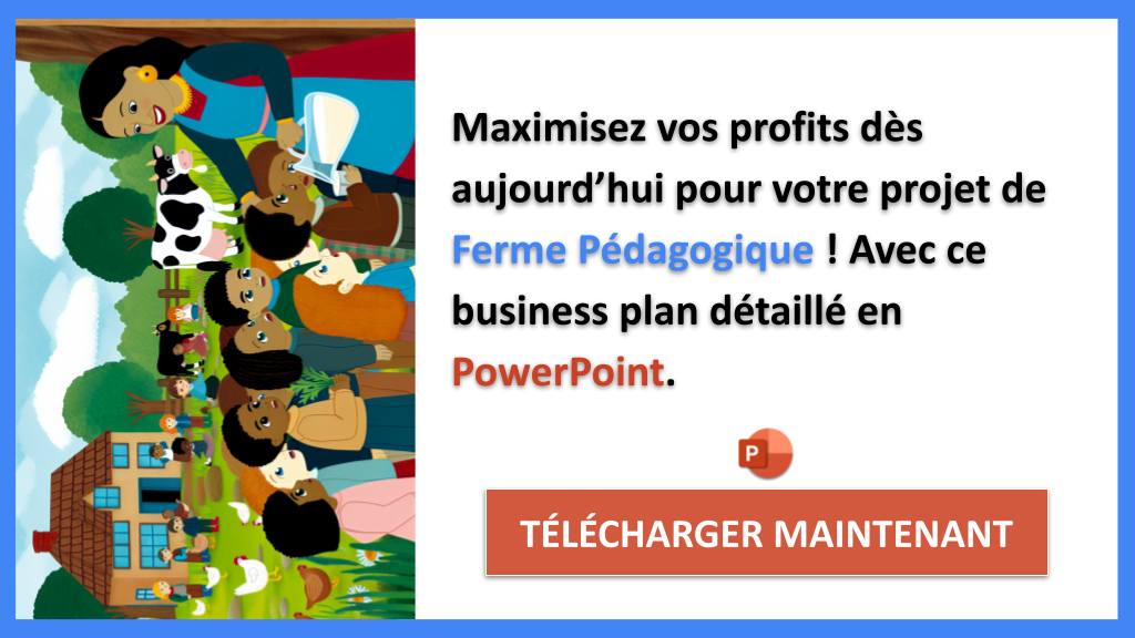 Exemple Business Plan pour Ferme Pédagogique - Ferme Pédagogique Revenus Rentabilité- CTA3