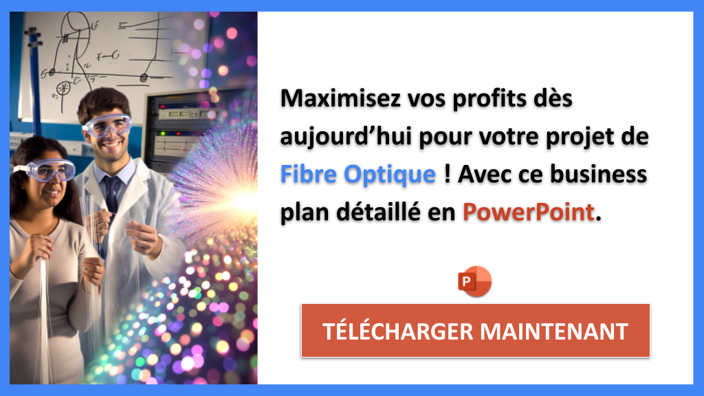 Exemple Business Plan pour Fibre Optique - Fibre Optique Revenus Rentabilité- CTA3
