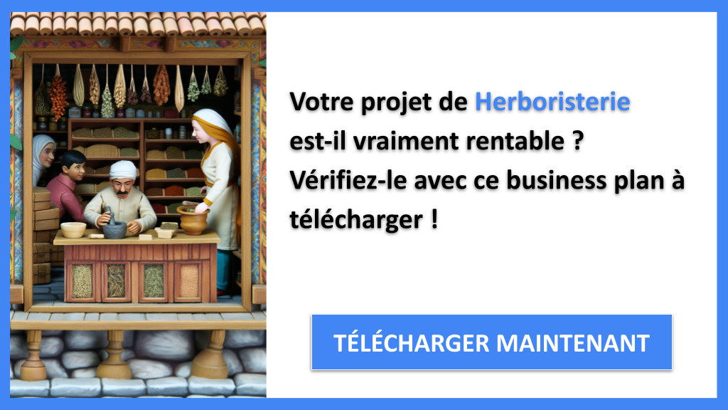 Exemple Business Plan pour Herboristerie - Herboristerie Revenus Rentabilité- CTA1