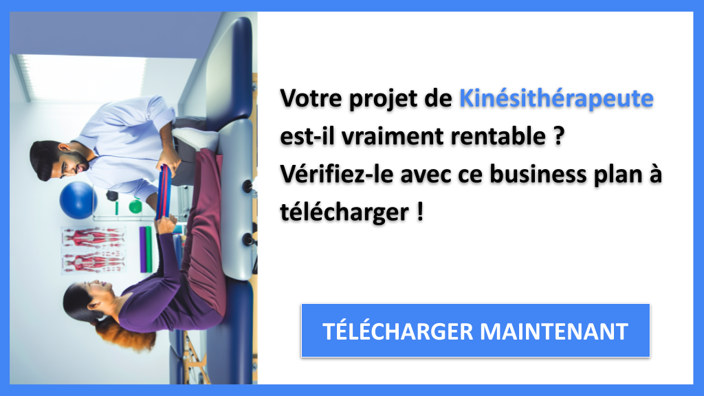 Exemple Business Plan pour Kinésithérapeute - Kinésithérapeute Revenus Rentabilité- CTA1