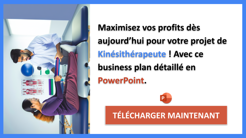 Exemple Business Plan pour Kinésithérapeute - Kinésithérapeute Revenus Rentabilité- CTA3