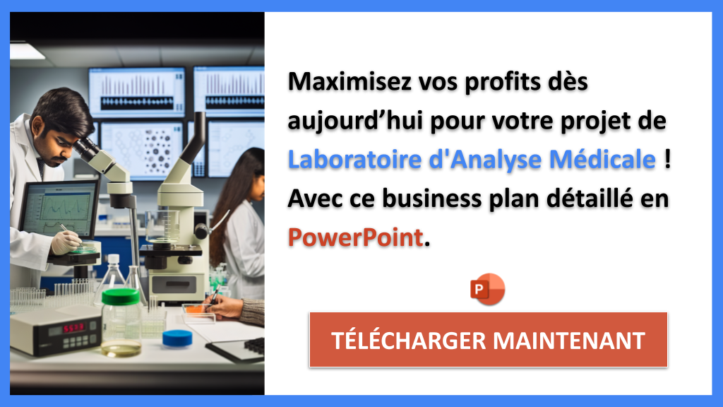 Exemple Business Plan pour Laboratoire d'Analyse Médicale - Laboratoire d'Analyse Médicale Revenus Rentabilité- CTA3