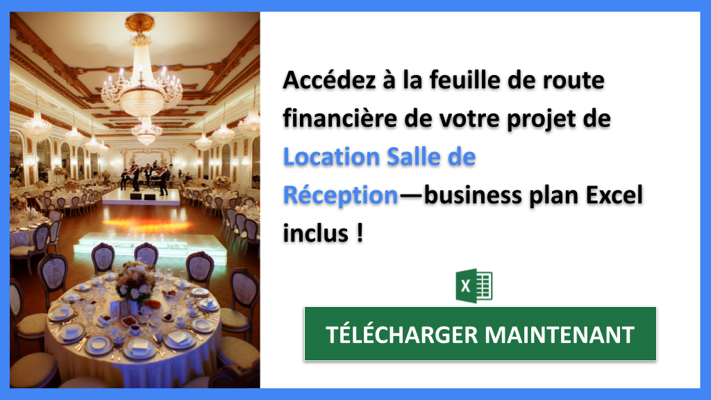 Location de salle de réception : combien ça rapporte et quand devient-on rentable ? 7 Exemple Business Plan pour Location Salle de Réception - Location Salle de Réception Revenus Rentabilité- CTA2