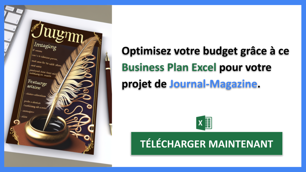 Exemple Business Plan pour Journal-Magazine - Coût de mise en place d'un Journal ou Magazine- CTA2