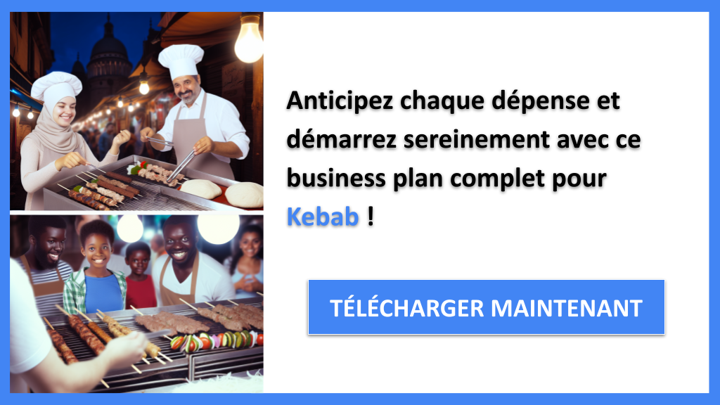 Exemple Business Plan pour Kebab - Coût Kebab- CTA3