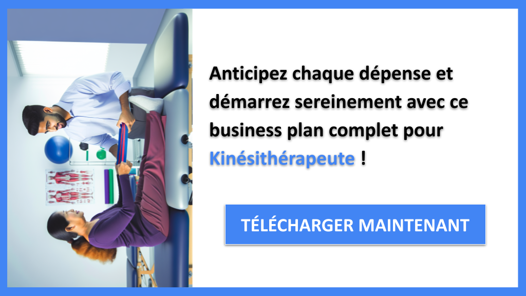 Exemple Business Plan pour Kinésithérapeute - Coût Kinésithérapeute- CTA3
