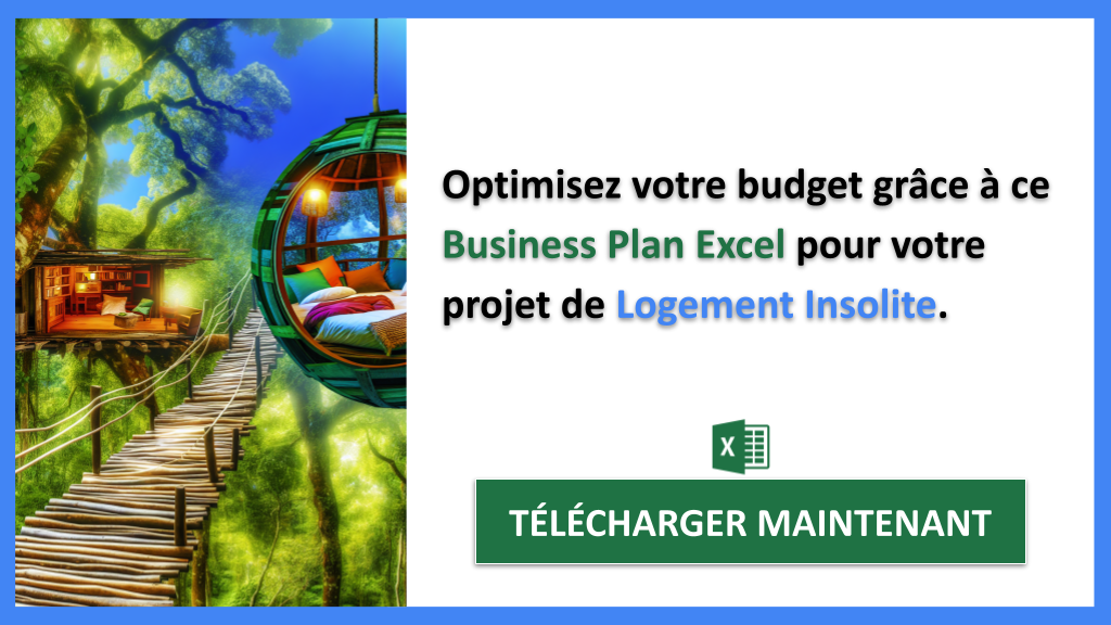 Exemple Business Plan pour Logement Insolite - Coût Logement insolite- CTA2