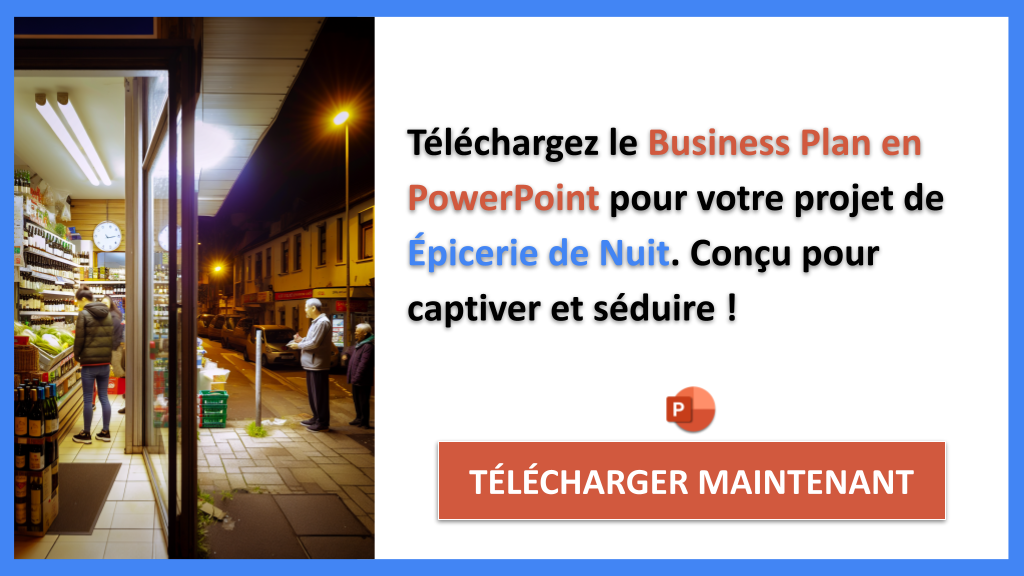 Exemple Business Plan pour Épicerie de Nuit - Épicerie de Nuit Business Model Canvas- CTA2