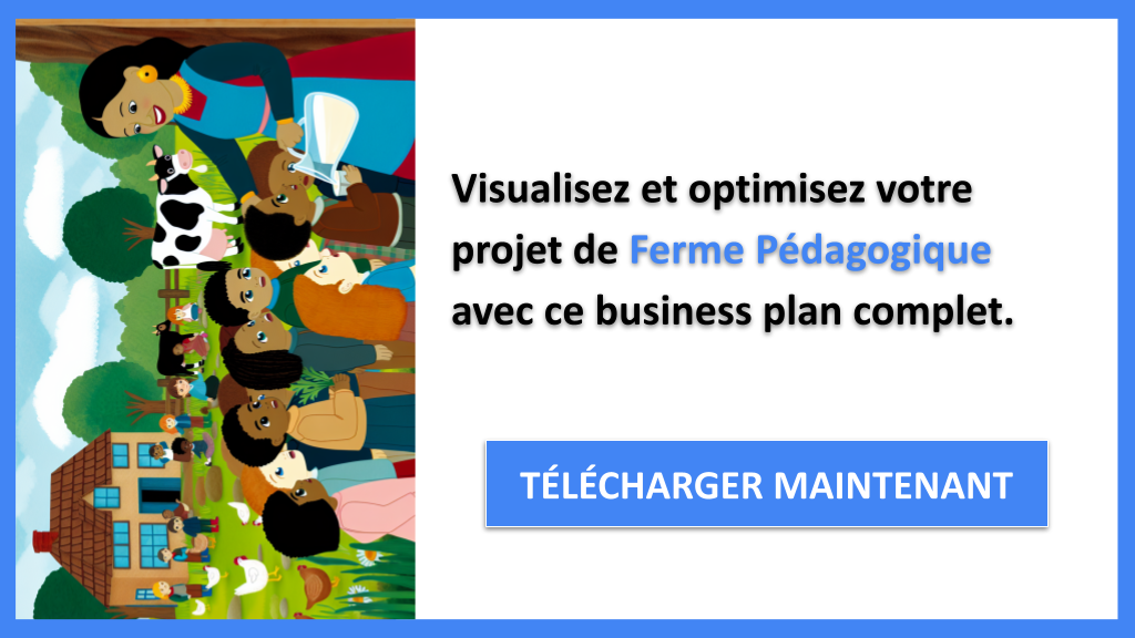 Exemple Business Plan pour Ferme Pédagogique - Ferme Pédagogique Business Model Canvas- CTA3