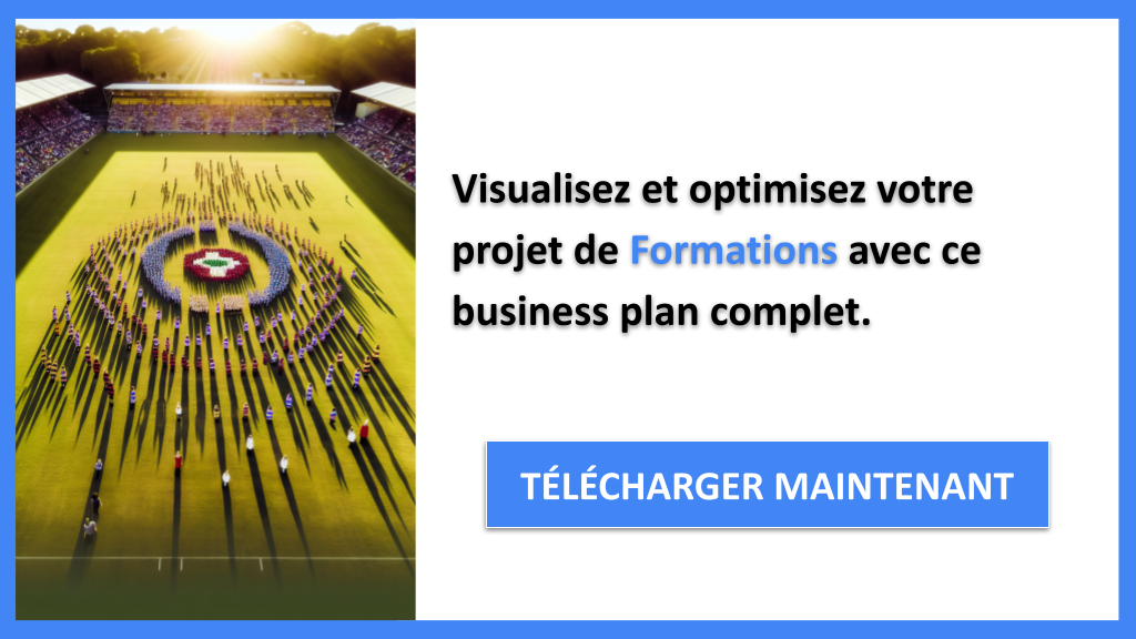 Exemple Business Plan pour Formations - Formations Business Model Canvas- CTA3
