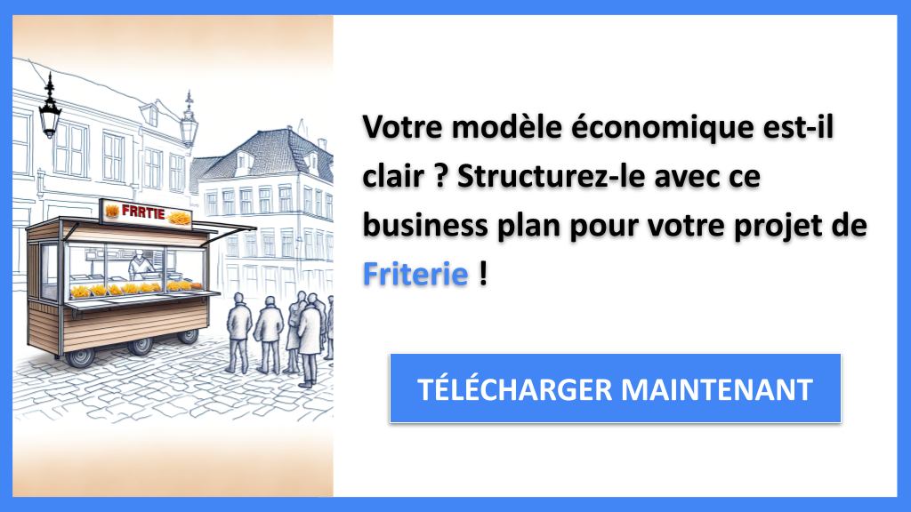 Exemple Business Plan pour Friterie - Friterie Business Model Canvas- CTA1