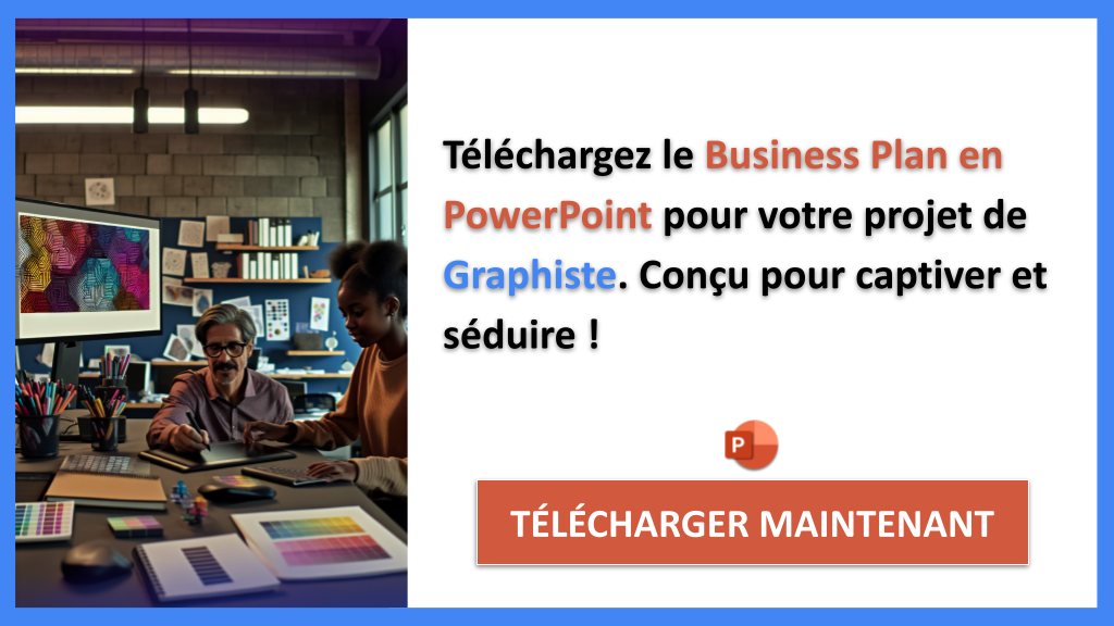 Exemple Business Plan pour Graphiste - Graphiste Business Model Canvas- CTA2