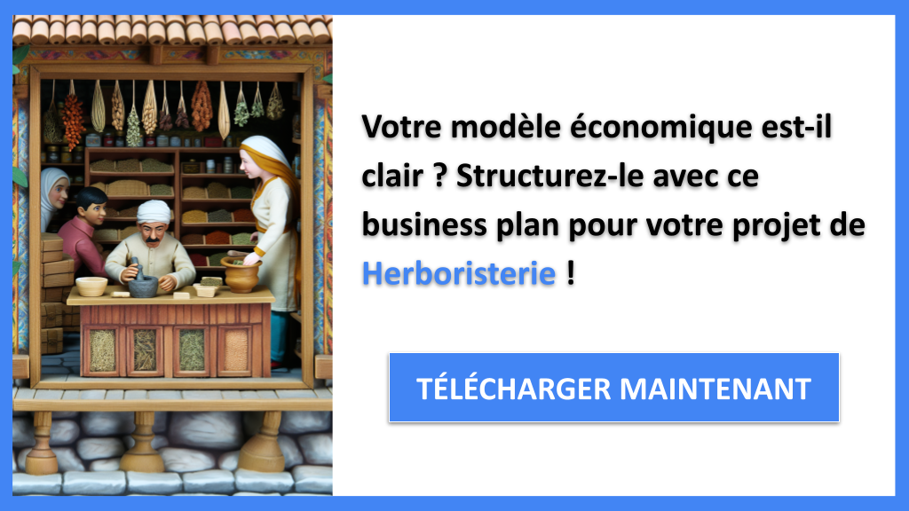 Exemple Business Plan pour Herboristerie - Herboristerie Business Model Canvas- CTA1