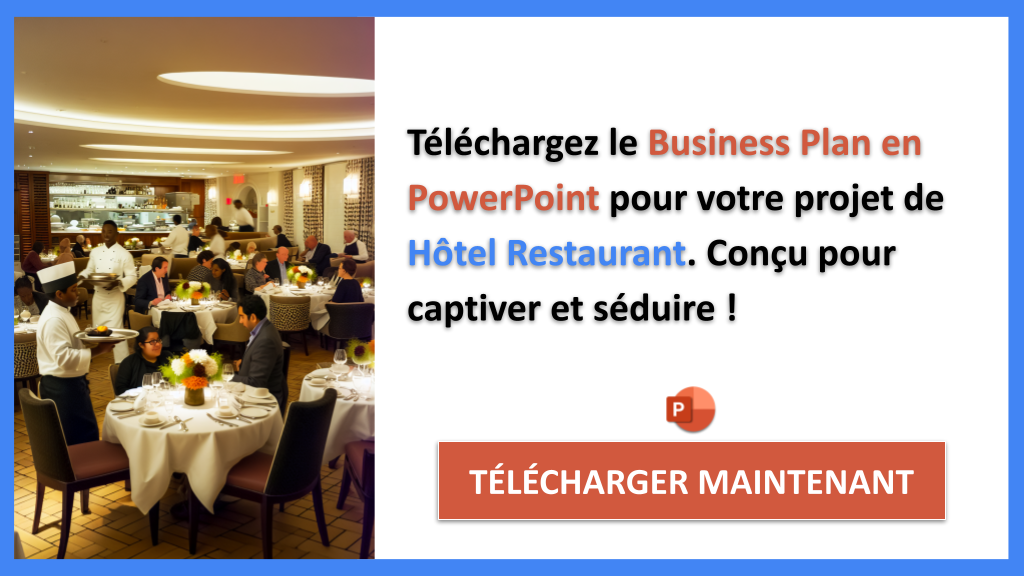 Exemple Business Plan pour Hôtel Restaurant - Hôtel Restaurant Business Model Canvas- CTA2