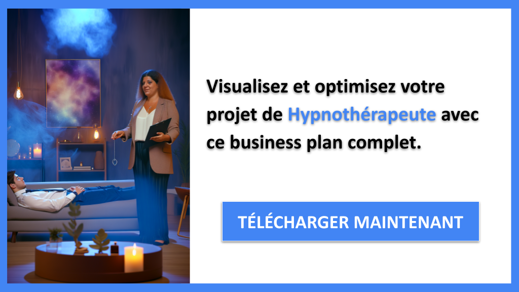 Exemple Business Plan pour Hypnothérapeute - Hypnothérapeute Business Model Canvas- CTA3