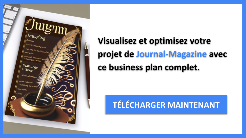 Exemple Business Plan pour Journal-Magazine - Journal-Magazine Business Model Canvas- CTA3