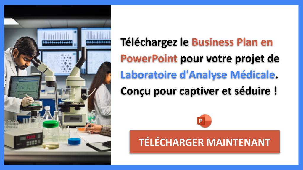 Exemple Business Plan pour Laboratoire d'Analyse Médicale - Laboratoire d'Analyse Médicale Business Model Canvas- CTA2