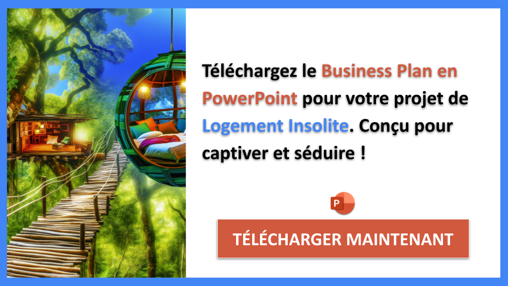 Exemple Business Plan pour Logement Insolite - Logement Insolite Business Model Canvas- CTA2