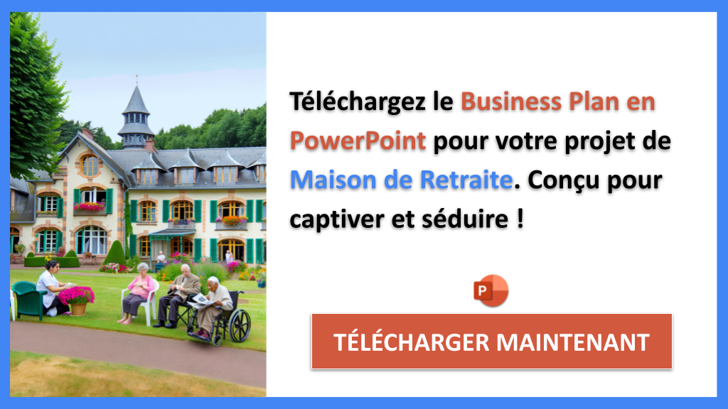 Exemple Business Plan pour Maison de Retraite - Maison de Retraite Business Model Canvas- CTA2
