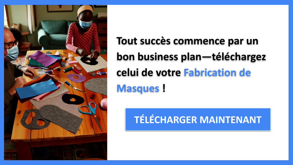 Exemple Business Plan pour Fabrication de Masques - Fabrication de Masques Business Plan Exemple- CTA1