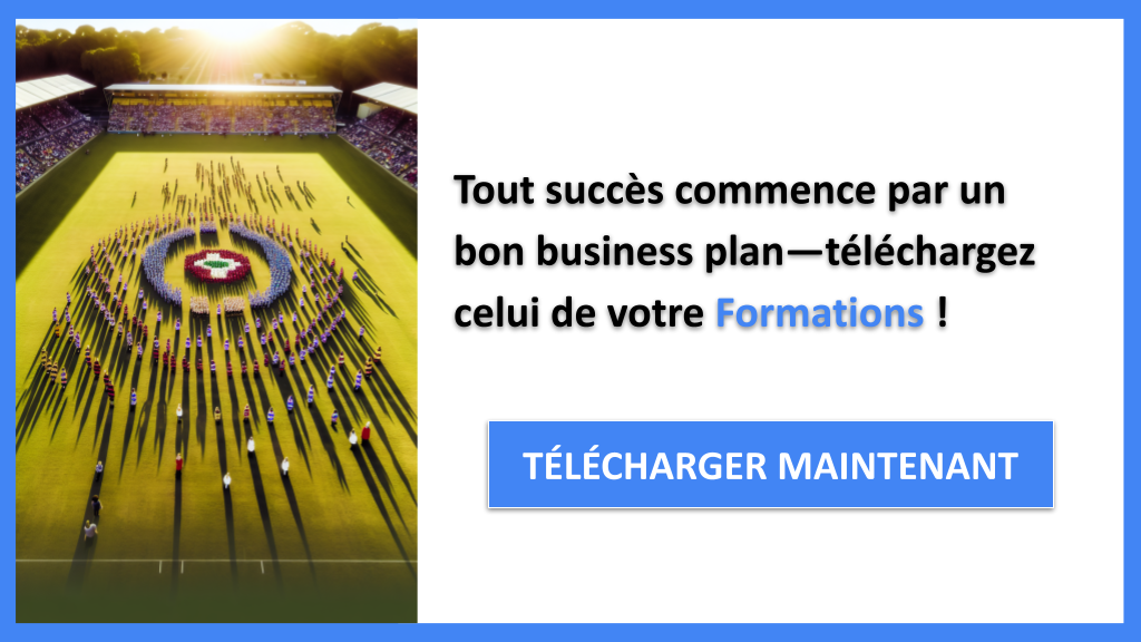 Exemple Business Plan pour Formations - Formations Business Plan Exemple- CTA1
