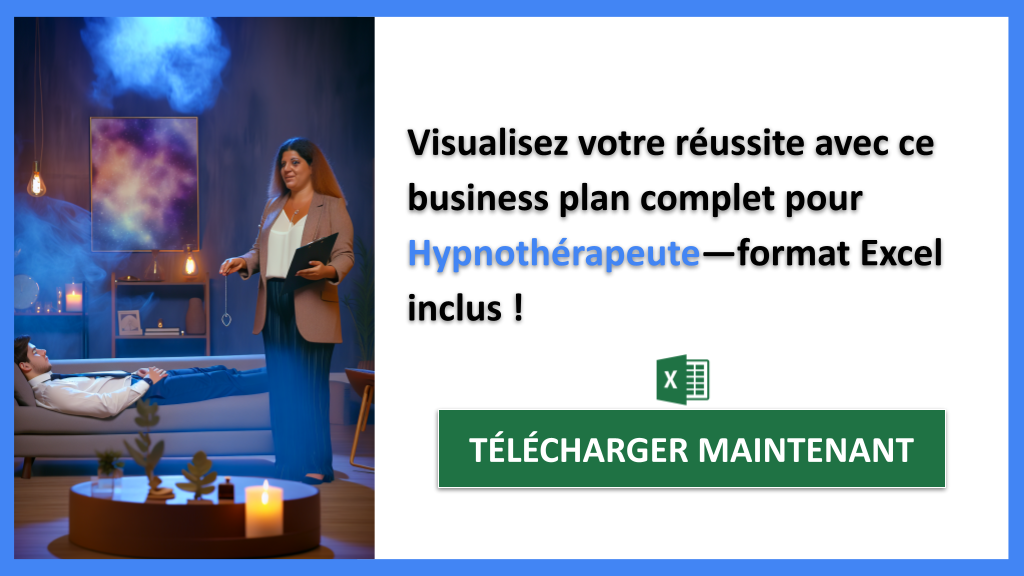 Exemple Business Plan pour Hypnothérapeute - Hypnothérapeute Business Plan Exemple- CTA3