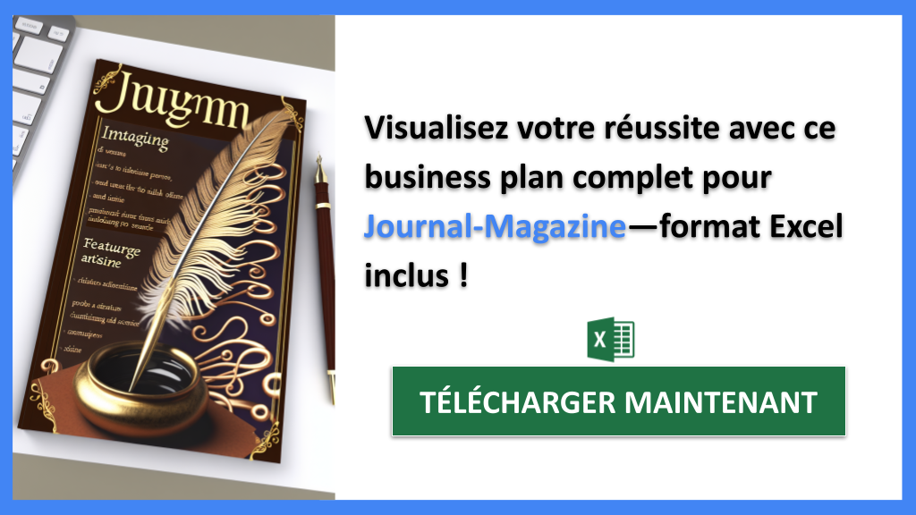 Exemple Business Plan pour Journal-Magazine - Journal-Magazine Business Plan Exemple- CTA3