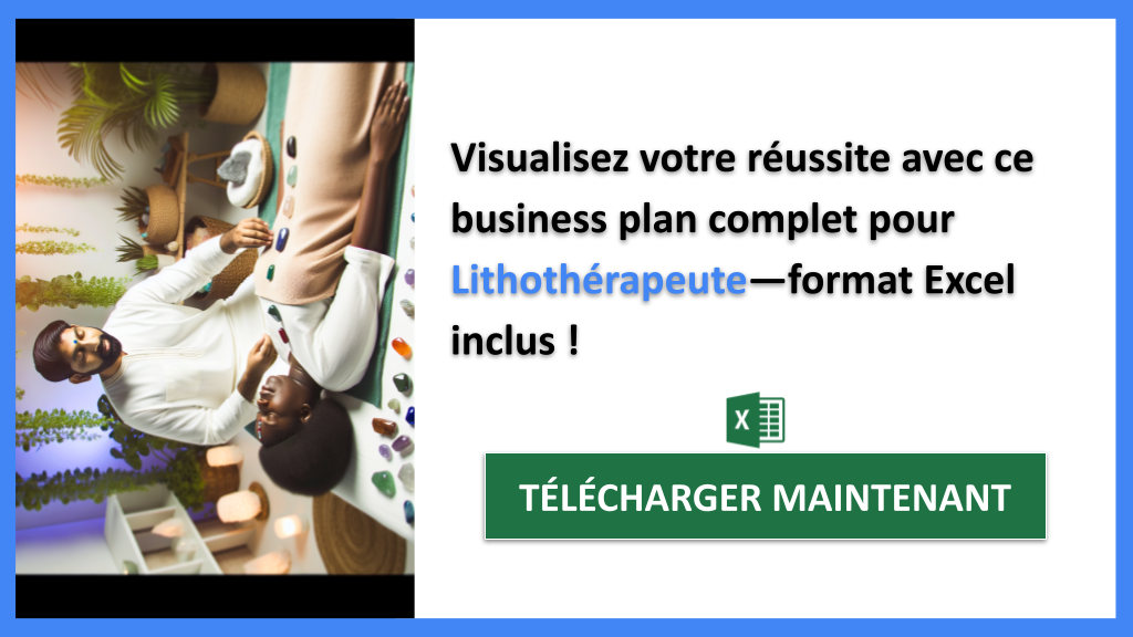 Exemple Business Plan pour Lithothérapeute - Lithothérapeute Business Plan Exemple- CTA3