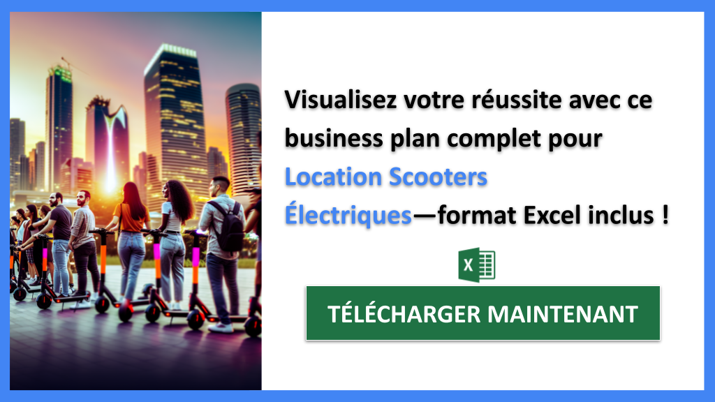 Exemple Business Plan pour Location Scooters Électriques - Location Scooters Électriques Business Plan Exemple- CTA3