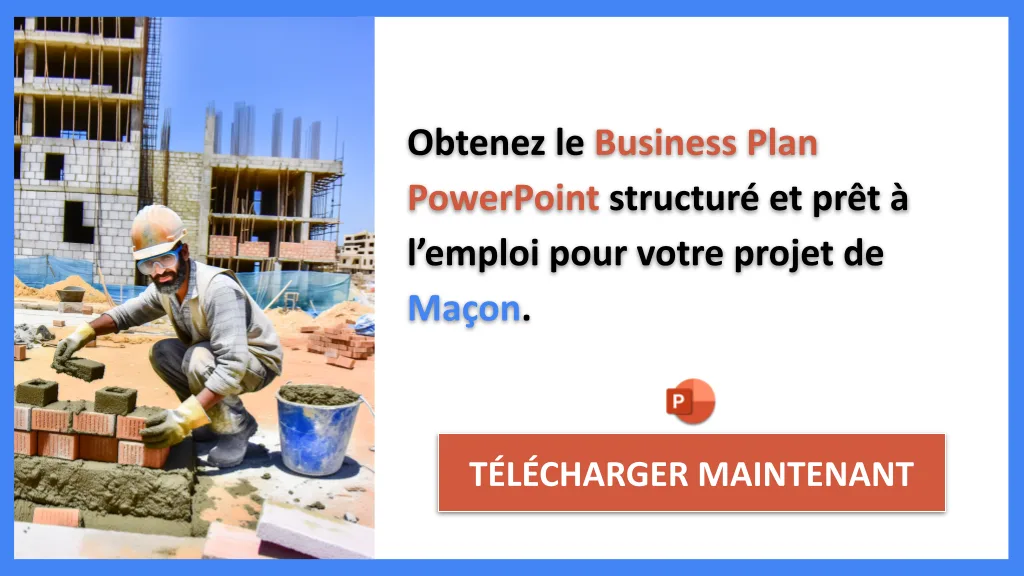 Exemple Business Plan pour Maçon - Maçon Business Plan Exemple- CTA2