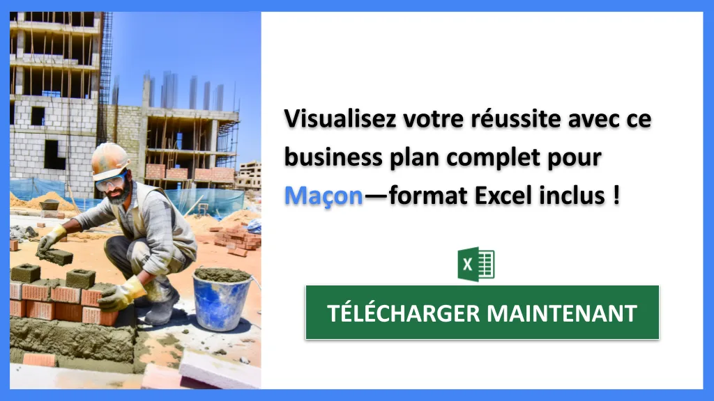 Exemple Business Plan pour Maçon - Maçon Business Plan Exemple- CTA3