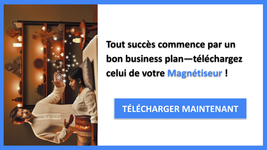 Exemple Business Plan pour Magnétiseur - Magnétiseur Business Plan Exemple- CTA1