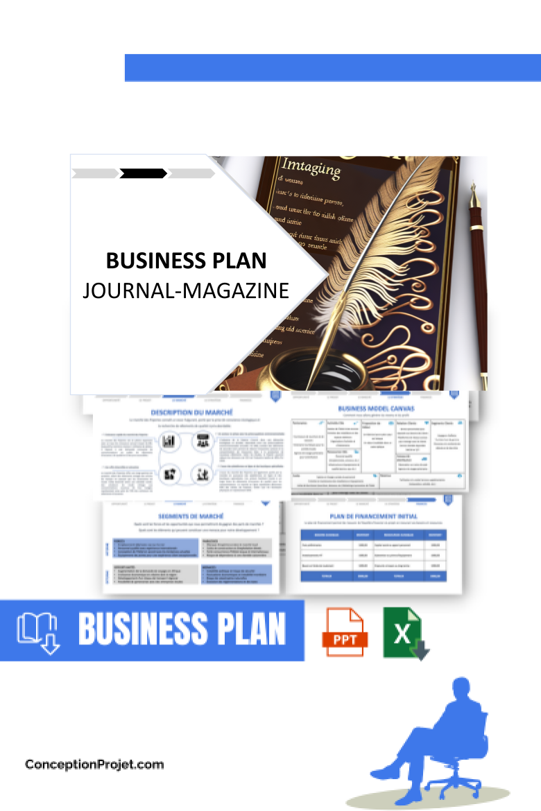 Business Plan pour Journal-Magazine - Segments Clients Journal-Magazine