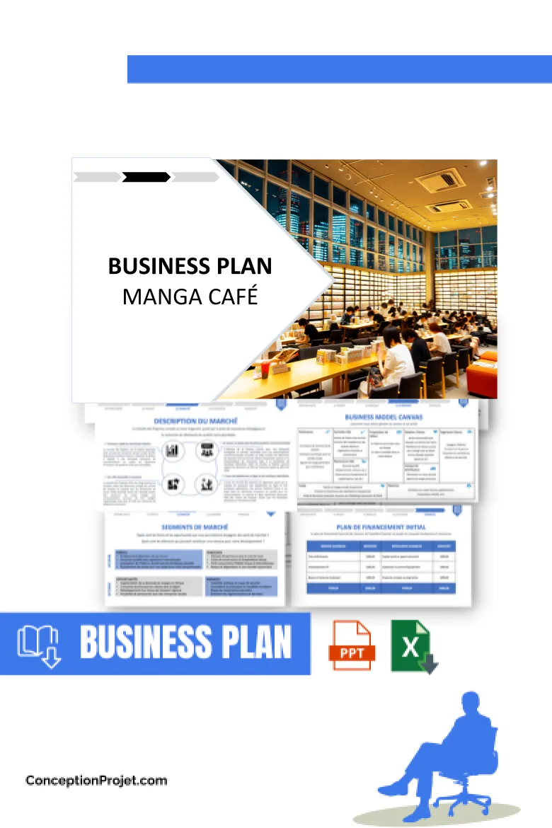 Manga café rentable 2026 : revenus et seuil à viser 4 Business Plan pour Manga Café - Manga Café Revenus Rentabilité