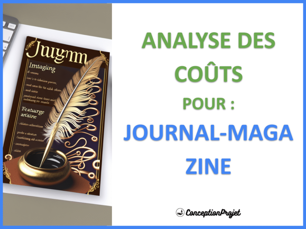 Cout de mise en place d un Journal ou Magazine Cover