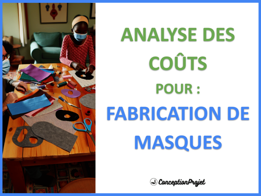 Cout de mise en place d une activite de Fabrication de Masques Cover