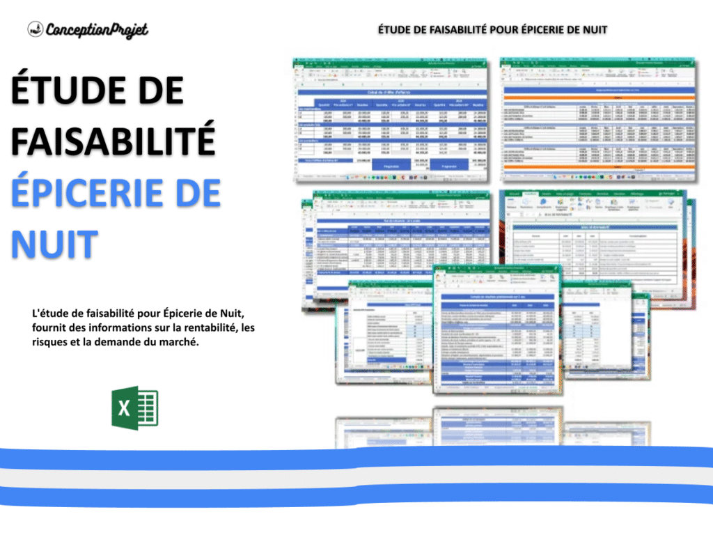 Etude Faisabilite Epicerie de Nuit Cover
