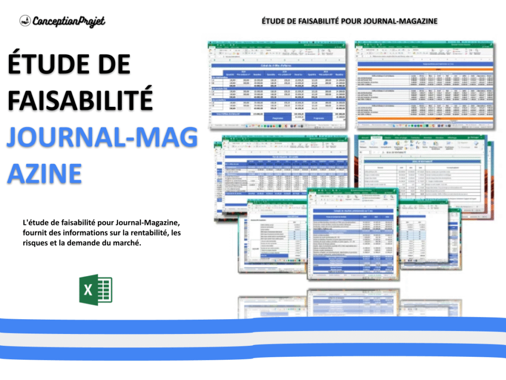 Etude Faisabilite Journal Magazine Cover