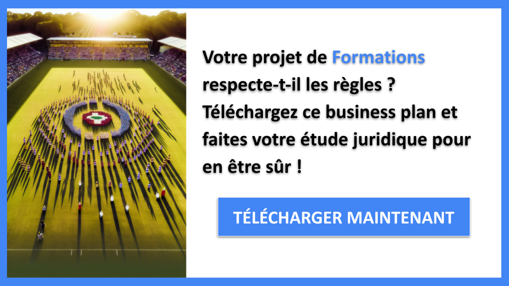 Exemple Business Plan pour Formations - Étude Juridique Formations- CTA1