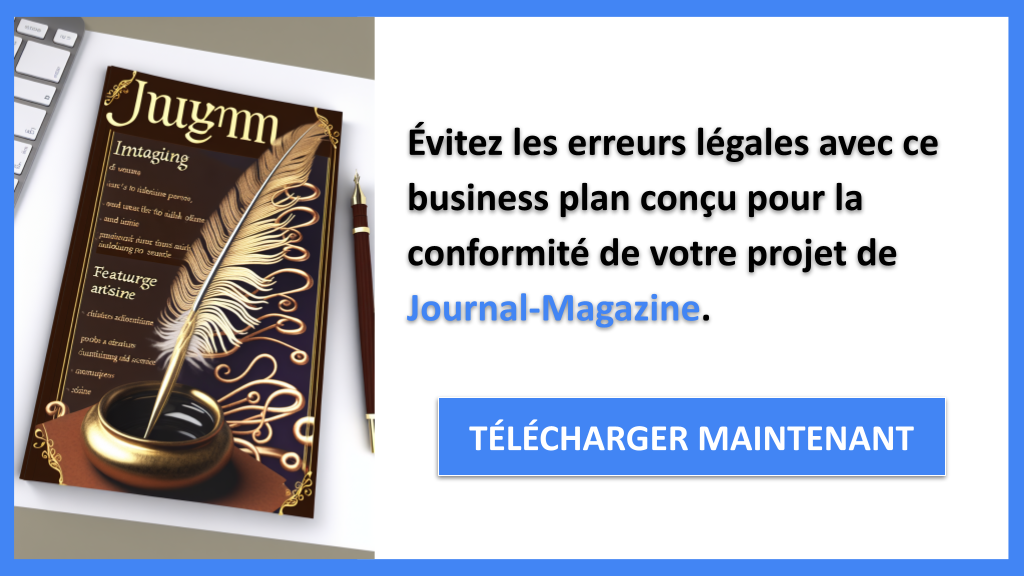 Exemple Business Plan pour Journal-Magazine - Étude Juridique Journal-Magazine- CTA2