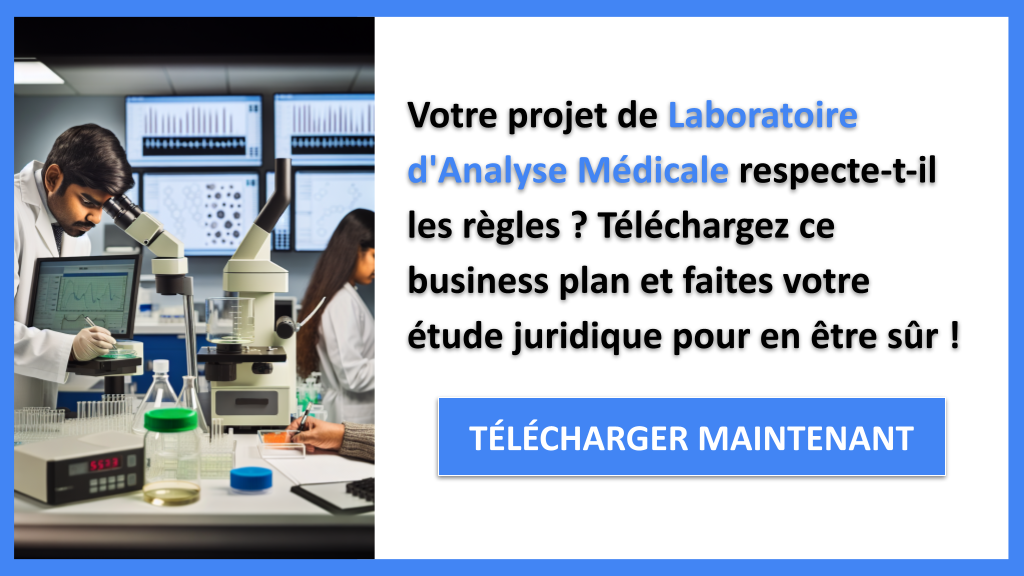 Exemple Business Plan pour Laboratoire d'Analyse Médicale - Étude Juridique Laboratoire d'Analyse Médicale- CTA1