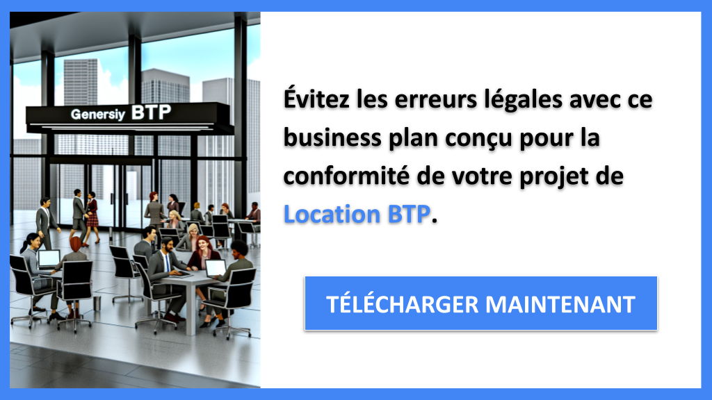 Exemple Business Plan pour Location BTP - Étude Juridique Location BTP- CTA2