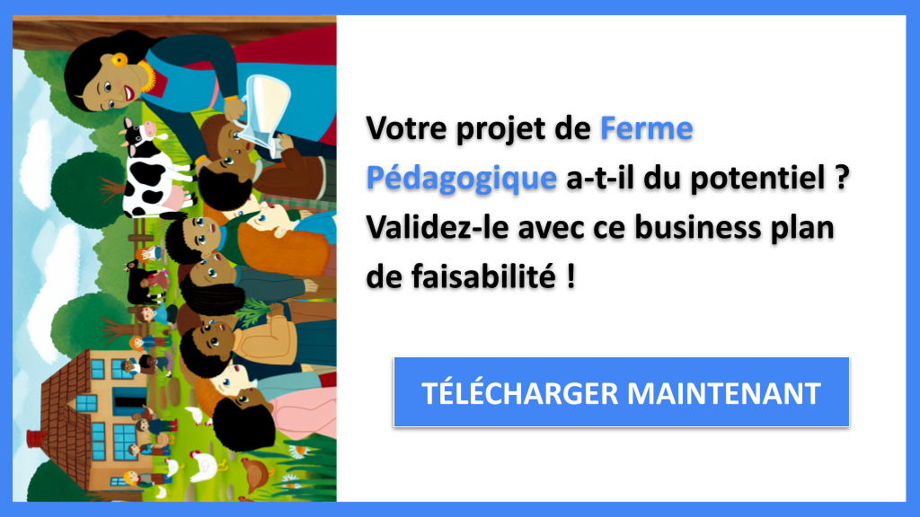 Exemple Business Plan pour Ferme Pédagogique - Étude Faisabilité Ferme Pédagogique- CTA1