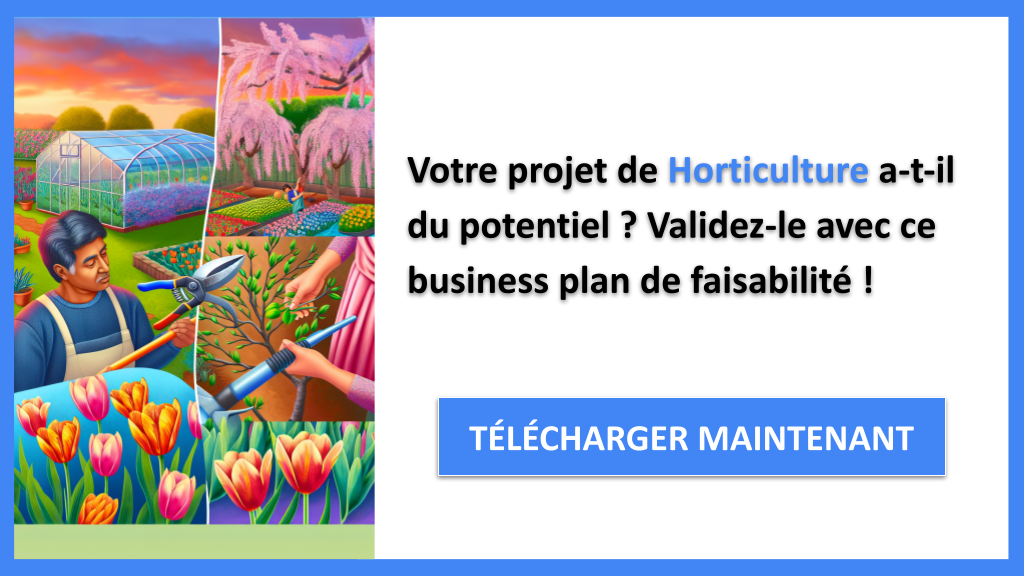 Exemple Business Plan pour Horticulture - Étude Faisabilité Horticulture- CTA1